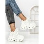 Pantofi Sport Dama cu Platforma 3606 WHITE | MEI