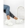 Pantofi Sport Dama cu Platforma 3606 WHITE | MEI