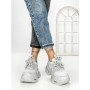 Pantofi Sport Dama cu Platforma 3606 GREY | MEI