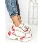 Pantofi Sport Dama cu Platforma 5358-3 PINK | MEI
