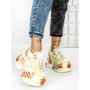 Pantofi Sport Dama cu Platforma 5358-3 YELLOW | MEI