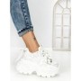 Pantofi Sport Dama cu Platforma 3605 WHITE | MEI