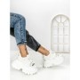 Pantofi Sport Dama cu Platforma 3605 WHITE | MEI