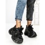 Pantofi Sport Dama cu Platforma 3607 BLACK | MEI