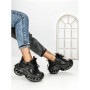 Pantofi Sport Dama cu Platforma 3607 BLACK | MEI