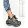 Pantofi Sport Dama cu Platforma 3607 GUNCOLOR-GREY | MEI