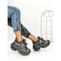 Pantofi Sport Dama cu Platforma 3607 GUNCOLOR-GREY | MEI