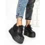 Pantofi Sport Dama cu Platforma 6520 BLACK | MEI