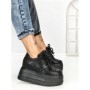 Pantofi Sport Dama cu Platforma 6520 BLACK | MEI