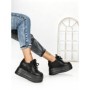 Pantofi Sport Dama cu Platforma 6520 BLACK | MEI