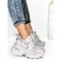 Pantofi Sport Dama cu Platforma 3605-13 GREY | MEI