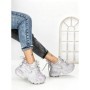 Pantofi Sport Dama cu Platforma 3605-13 GREY | MEI