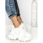 Pantofi Sport Dama cu Platforma 3605-13 WHITE | MEI