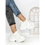 Pantofi Sport Dama cu Platforma 3605-13 WHITE | MEI