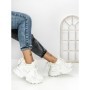Pantofi Sport Dama cu Platforma 3605-13 WHITE | MEI