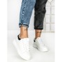 Sneakers Dama 6XJ2 WHITE-BLACK | MEI