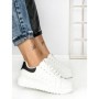 Sneakers Dama 6XJ2 WHITE-BLACK | MEI