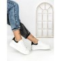 Sneakers Dama 6XJ2 WHITE-BLACK | MEI