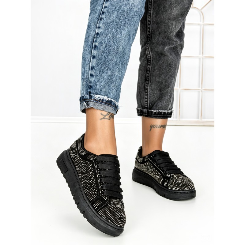 Sneakers Dama 6XJ5 BLACK-GUN | MEI