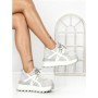 Pantofi Sport Dama din piele naturala 3651 GREY | PANTOFUL