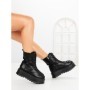 Ghete Dama cu Platforma 3AL77 BLACK | MEI