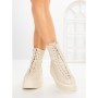 Ghete Dama cu Platforma 3AL77 BEIGE | MEI