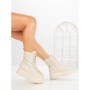 Ghete Dama cu Platforma 3AL77 BEIGE | MEI