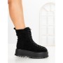 Ghete Dama cu Platforma 3AL77 BLACK | MEI