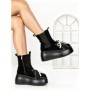 Ghete Dama cu Platforma 56WL9 BLACK | MEI