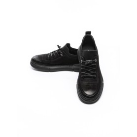 Pantofi Casual Barbati din piele naturala F695 BLACK | ADVANCER