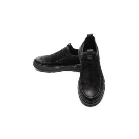 Pantofi Casual Barbati din piele naturala F697 BLACK | ADVANCER