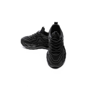 Pantofi Sport Barbati din piele naturala 5372 BLACK | ADVANCER