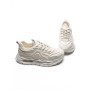 Pantofi Sport Barbati din piele naturala 5372 WHITE | ADVANCER