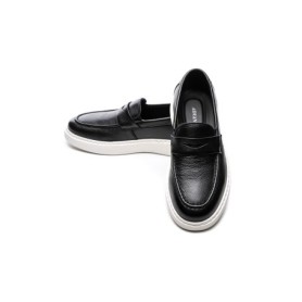 Pantofi Casual Barbati din piele naturala 5390 BLACK | ADVANCER