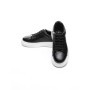 Pantofi Casual Barbati din piele naturala 5388 BLACK-WHITE | ADVANCER