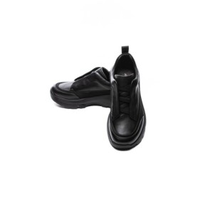 Pantofi Sport Barbati din piele naturala 6718 BLACK | ADVANCER