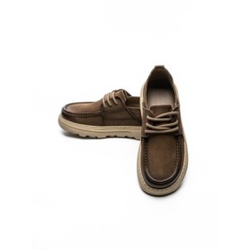 Mocasini Barbati din piele naturala 6801 KHAKI | ADVANCER