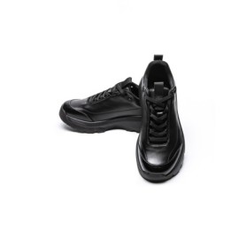 Pantofi Sport Barbati din piele naturala 6700 BLACK | ADVANCER