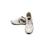 Pantofi Sport Barbati din piele naturala 21835 WHITE-BLUE | ADVANCER