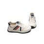 Pantofi Sport Barbati din piele naturala 21835 WHITE-BLUE | ADVANCER