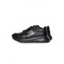 Pantofi Sport Barbati din piele naturala 7Q8805 BLACK | ADVANCER