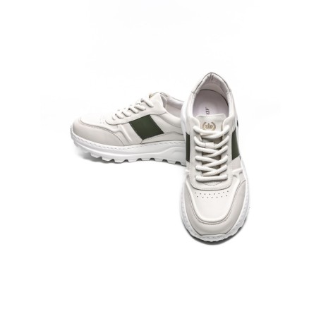 Pantofi Sport Barbati din piele naturala 7Q8805 WHITE | ADVANCER