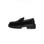 Mocasini Barbati din piele naturala 5NXE69 BLACK | PANTOFUL