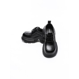 Pantofi Casual Dama din piele naturala 3219 BLACK | ADVANCER