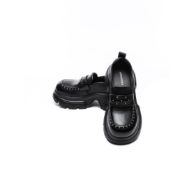 Pantofi Casual Dama din piele naturala 3215 BLACK | ADVANCER