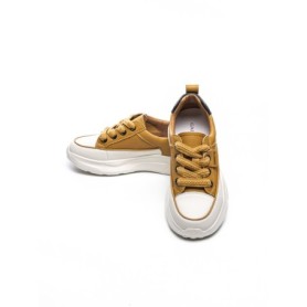Pantofi Sport Dama din piele naturala BG01 YELLOW | GALLOP