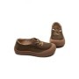 Pantofi Casual Dama din piele naturala 6708 KHAKI | ADVANCER