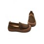Pantofi Casual Dama din piele naturala 6705 KHAKI | ADVANCER