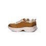 Pantofi Sport Dama din piele naturala 10787 YELLOW | FRANCO GERARDO