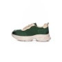 Pantofi Sport Dama din piele naturala 10787 GREEN | FRANCO GERARDO